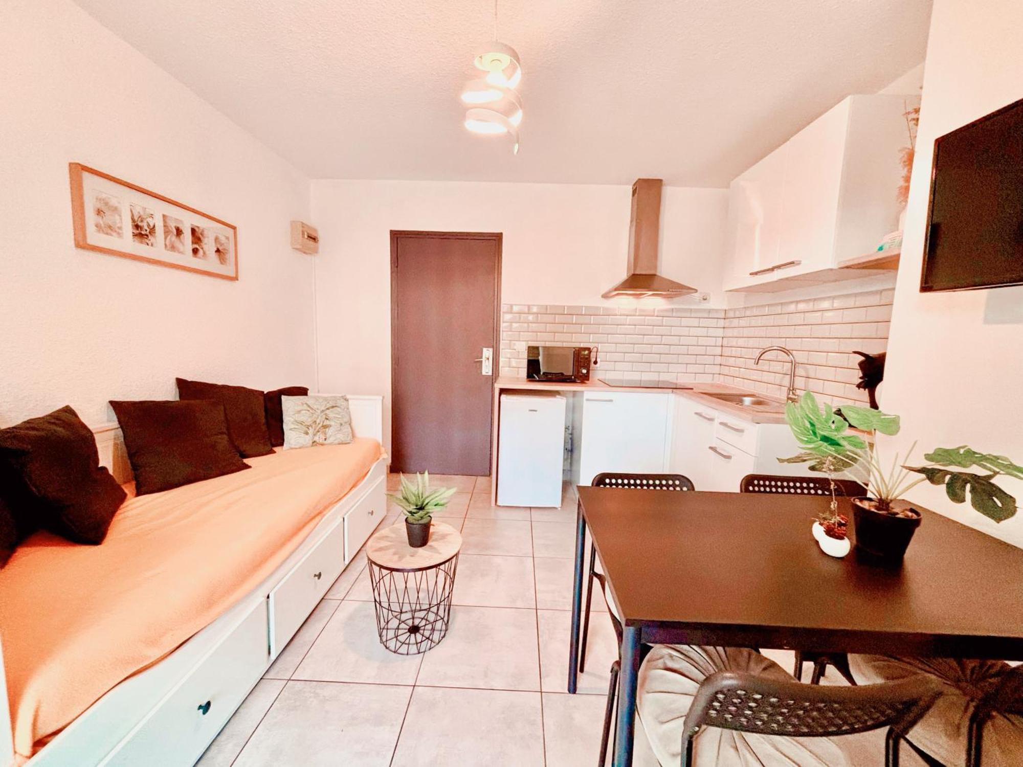 Appartement Calme Avec Jardin Privatif - 3 - Canet-en-Roussillon Luaran gambar