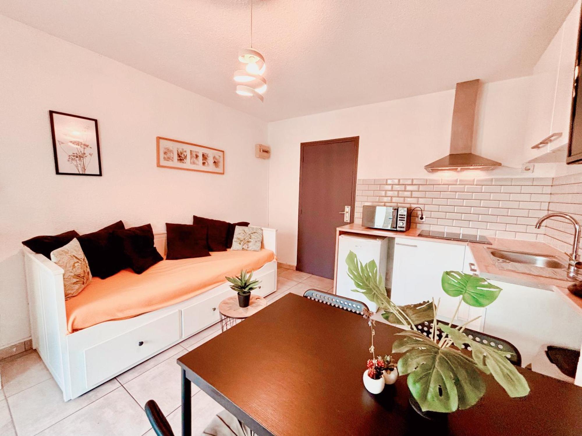 Appartement Calme Avec Jardin Privatif - 3 - Canet-en-Roussillon Luaran gambar